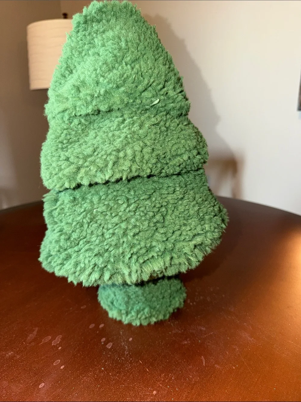 Target Plush Green Sherpa Tree Accent